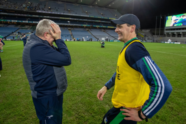 john-kiely-and-paul-kinnerk-celebrate-winning-the-all-ireland-hurling-final