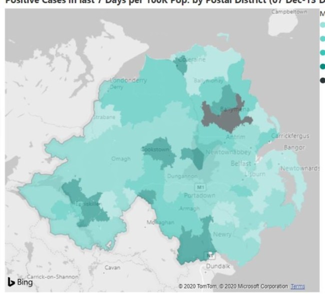 NI worst affected