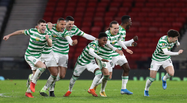 Hazard Turns Hero As Celtic Beat Hearts On Penalties To Seal Quadruple Treble