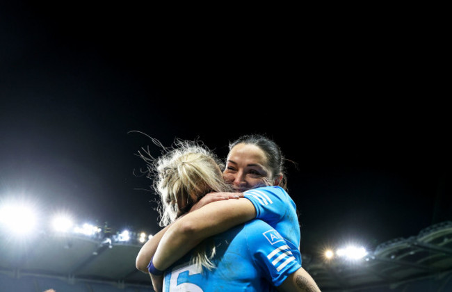 nicole-owens-and-sinead-goldrick-celebrate-after-the-game