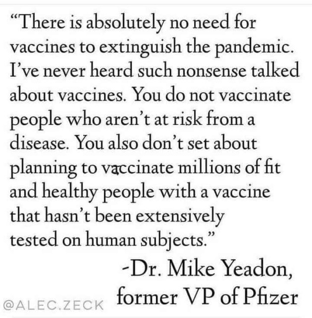 Debunked No A Former Pfizer Employee Was Not Correct To Say There Is No Need For Vaccines