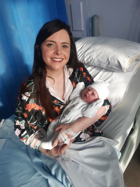 Aisling and Alia UMHL New Year Babies