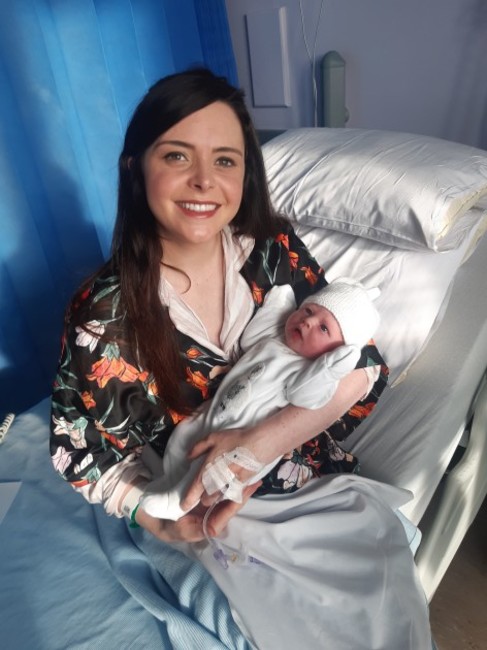 Aisling and Alia UMHL New Year Babies