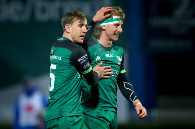 john-porch-and-ben-odonnell-celebrate-at-the-final-whistle