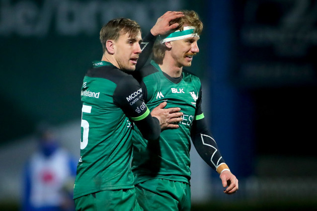 john-porch-and-ben-odonnell-celebrate-at-the-final-whistle