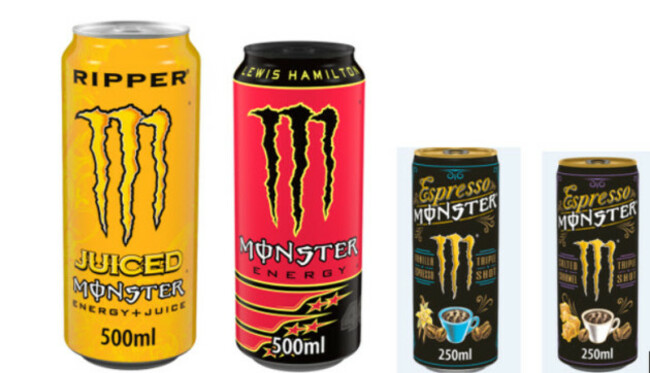 Monster drinks