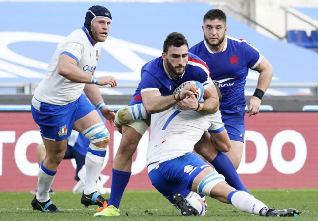 luca-bigi-and-johan-meyer-tackle-charles-ollivon