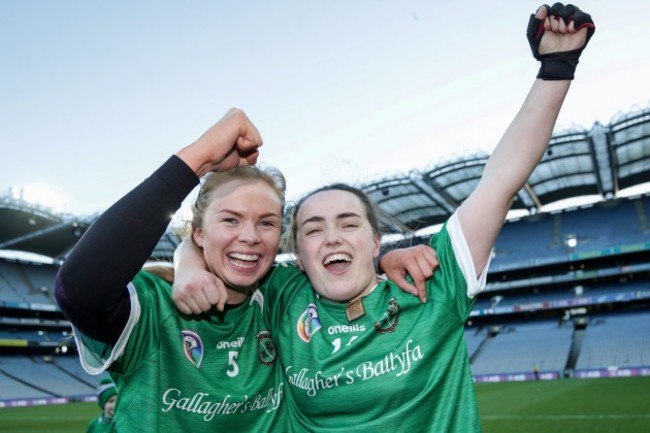 erica-leslie-celebrates-after-the-game-with-siobhan-mcgrath