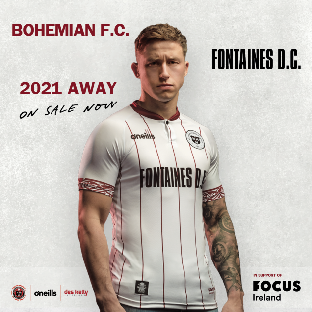 bohemians away jersey