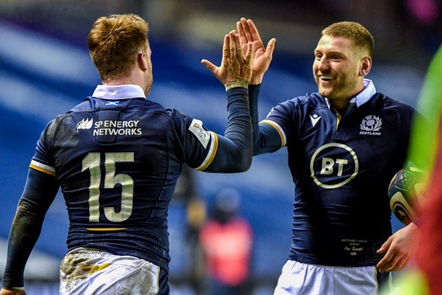 stuart-hogg-celebrates-scoring-a-try-with-finn-russell