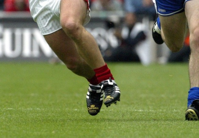 a-view-of-the-feet-of-cork-hurler-niall-mccarthy