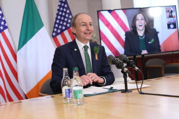 NO FEE TAOISEACH VP KAMELA HARRIS JB3