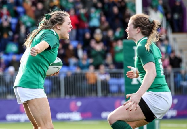 beibhinn-parsons-celebrates-scoring-a-try-with-lauren-delany