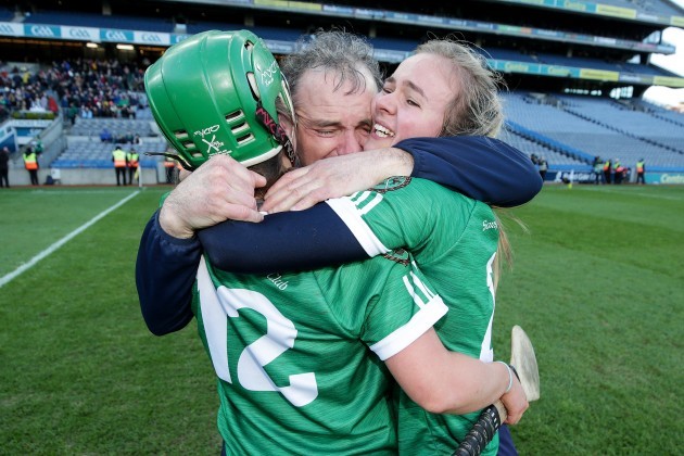 michael-mcgrath-celebrates-after-the-game-with-sarah-spellman-and-sinead-cannon