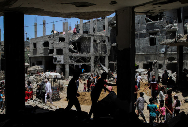mideast-gaza-beit-hanoun-destroyed-buildings