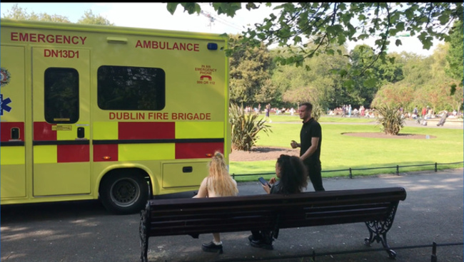 4 VIDEO GRABS STEPHENS GREEN SCENES  (1)