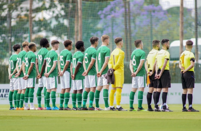 the-ireland-team-stand-for-the-national-anthem