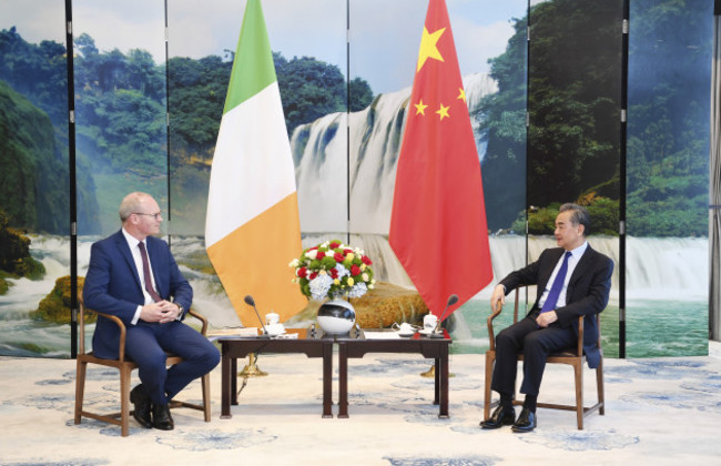 china-guizhou-wang-yi-irish-fm-talks-cn