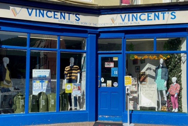 St Vincent de Paul shop