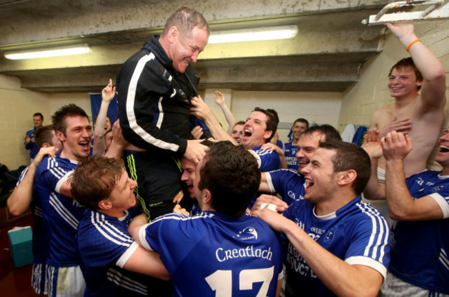 colm-collins-celebrates-with-his-team-after-the-game