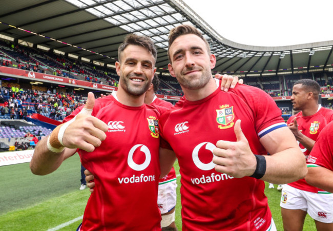 conor-murray-celebrates-after-the-game-with-jack-conan