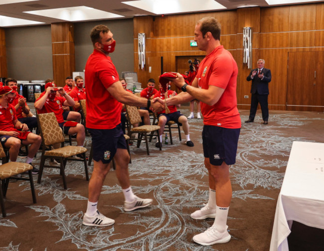 alun-wyn-jones-presents-tadhg-beirne-with-his-first-lions-cap