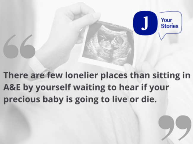 My entire pregnancy was spent in lockdown so I knew the birth would be the same, but even though I knew this I wasn't prepared for the isolation. (4)