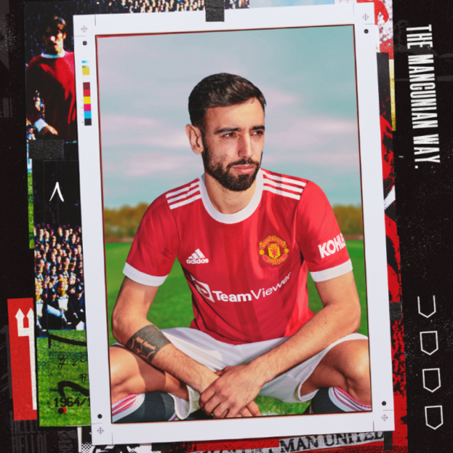 Man United home kit