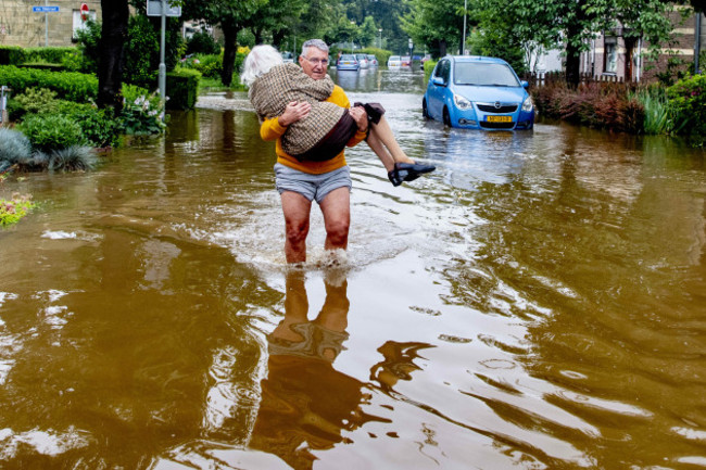 royals-visit-those-affected-by-floods-netherlands