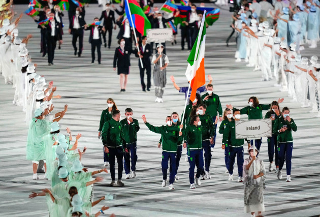 Harrington and Irvine lead out Team Ireland for opening ceremony at ...