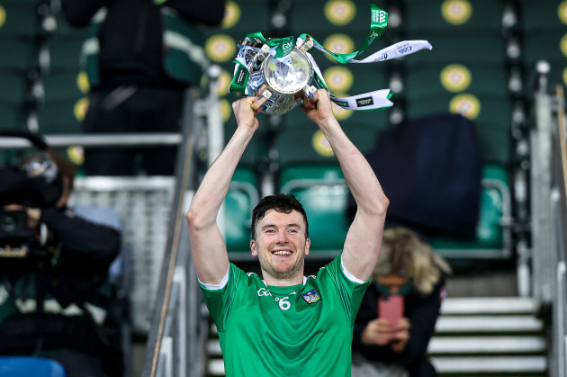 declan-hannon-lifts-the-liam-mccarthy-cup-as-limerick-are-all-ireland-hurling-champions