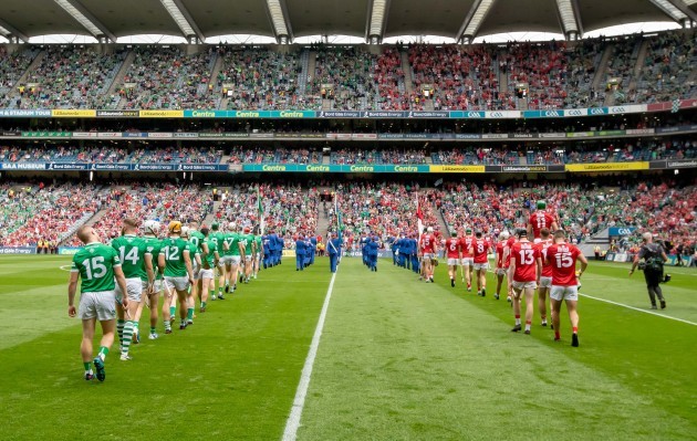 limerick-and-cork-parade-before-the-game