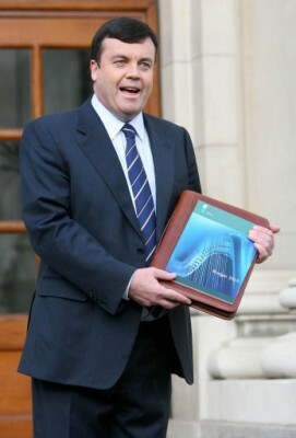 First Budget 2011 cutback Is Brian Lenihan wearing last year's tie?
