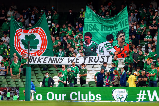ireland-fans-with-a-sign-in-support-of-stephen-kenny-before-the-game