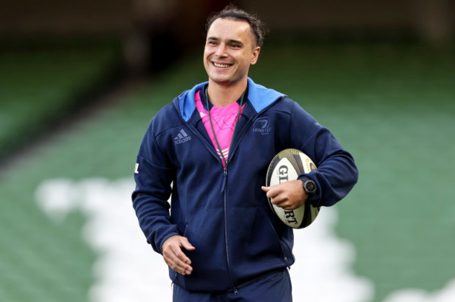 james-lowe-inspects-the-pitch-before-the-game