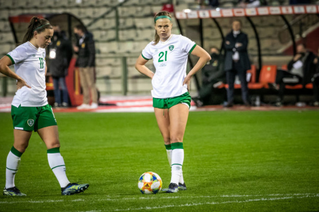 ruesha-littlejohn-and-katie-mccabe-line-up-a-free-kick