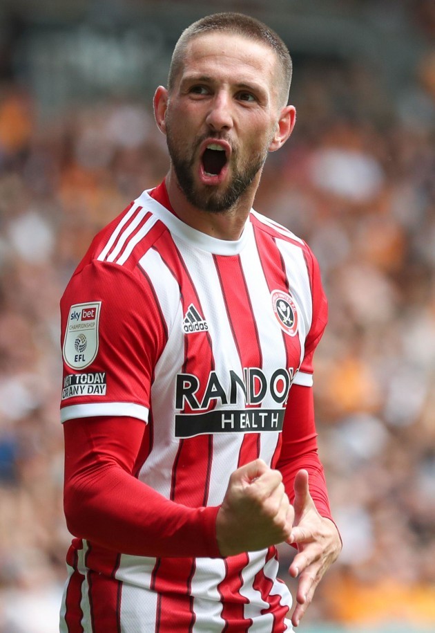 sheffield-uniteds-conor-hourihane-celebrates-after-john-egan-scores-their-sides-third-goal-of-the-game-during-the-sky-bet-championship-match-at-the-mkm-stadium-hull-picture-date-saturday-septembe