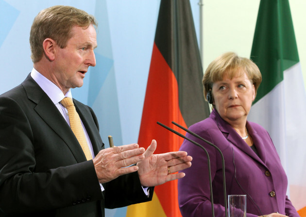 merkel-receive-irish-pm-kenny