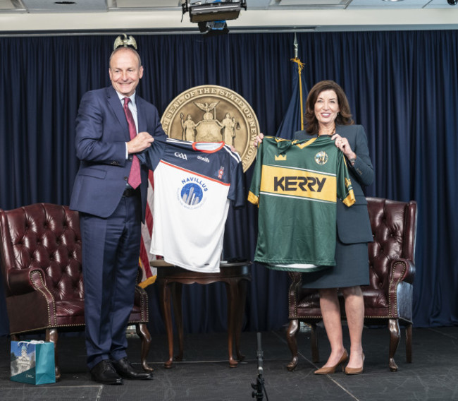 governor-hochul-meets-with-taoiseach-micheal-martin-of-ireland