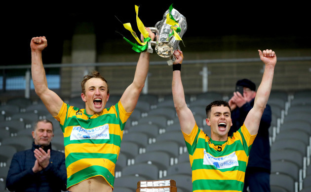 michael-ohalloran-and-cathal-mccormack-lift-the-trophy