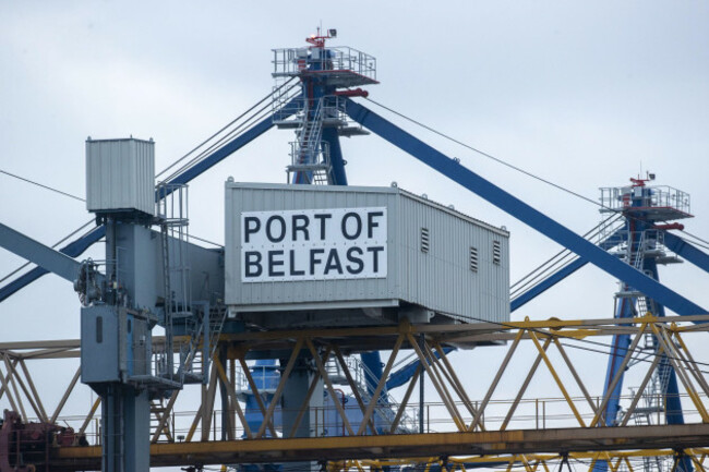 file-photo-dated-111120-of-a-port-of-belfast-sign-at-belfast-harbour-the-eu-will-later-outline-a-range-of-proposals-aimed-at-resolving-the-political-stand-off-over-brexits-northern-ireland-protoco