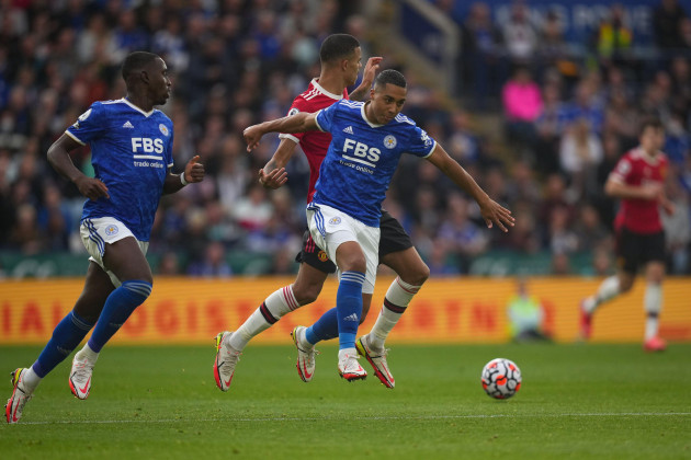 youri-tielemans-of-leicester-city-holds-off-mason-greenwood-of-man-utd-during-the-premier-league-match-between-leicester-city-and-manchester-united-at-the-king-power-stadium-leicester-england-on-16