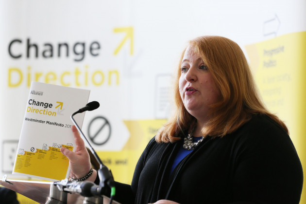 party-leader-naomi-long-at-the-launch-of-the-alliance-party-manifesto-at-ciyms-belfast-for-the-upcoming-general-election