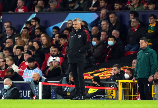 manchester-united-manager-ole-gunnar-solskjaer-reacts-on-the-touchline-during-the-uefa-champions-league-group-f-match-at-old-trafford-manchester-picture-date-wednesday-october-20-2021