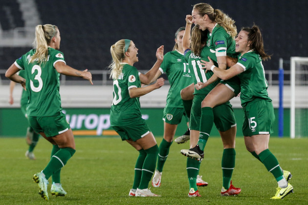 megan-connolly-celebrates-after-scoring-a-goal-with-denise-osullivan-katie-mccabe-and-lucy-quinn
