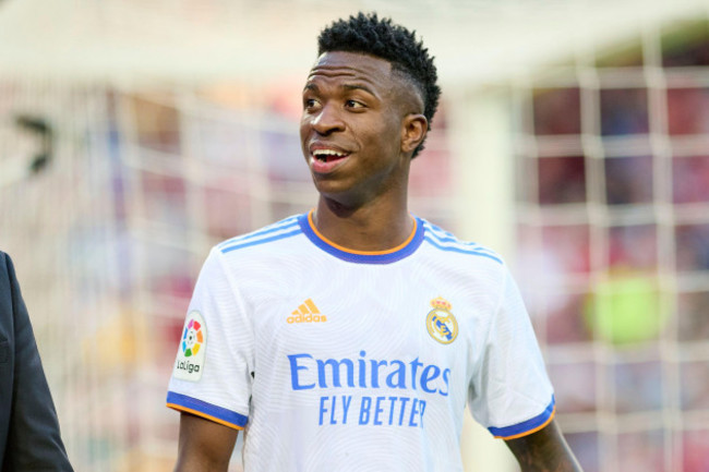 barcelona-spain-24102021-vinicius-junior-of-real-madrid-during-the-liga-match-between-fc-barcelona-and-real-madrid-at-camp-nou-in-barcelona-spain