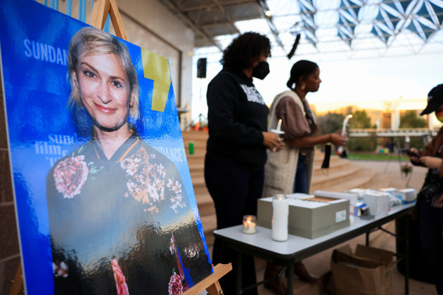 an-image-of-cinematographer-halyna-hutchins-who-died-after-being-shot-by-alec-baldwin-on-the-set-of-his-movie-rust-is-displayed-at-a-vigil-in-her-honour-in-albuquerque-new-mexico-u-s-october-2
