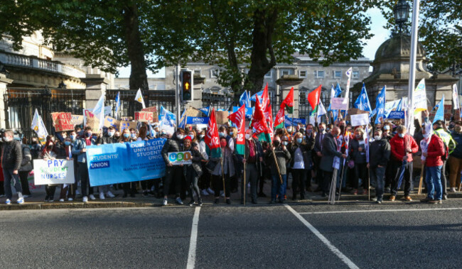 Student nurse protest 008