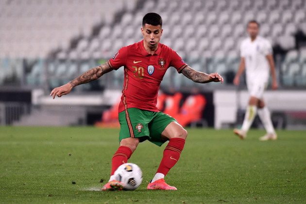 reggio-emilia-italy-24th-mar-2021-joao-cancelo-of-portugal-in-action-during-the-fifa-2020-fifa-world-cup-qatar-2022-qualification-football-match-between-portugal-and-azerbaijan-at-juventus-stadium