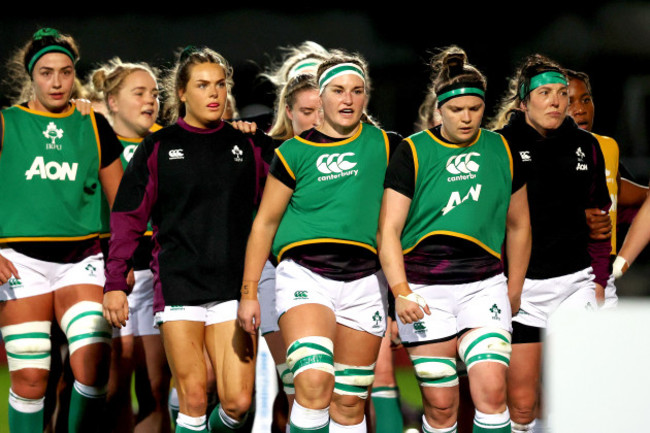 beibhinn-parsons-anna-caplice-ciara-griffin-and-lindsay-peat-during-the-warm-up